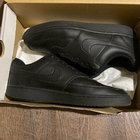 Nike Other - Black court visions (size 10) Comes with laces New condition | Basic black Nike